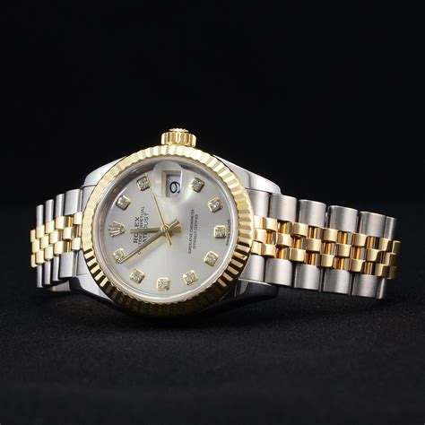 sale pre-owned certified rolex datejust diamond dial|rolex datejust price used.